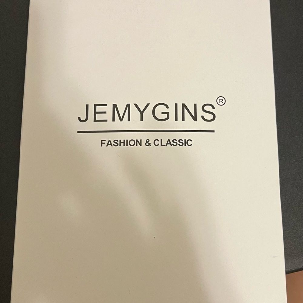 JEMYGINS Mens Solid Color Paisley Necktie and Pocket Square with Tie Clip Sets - Picture 6 of 6